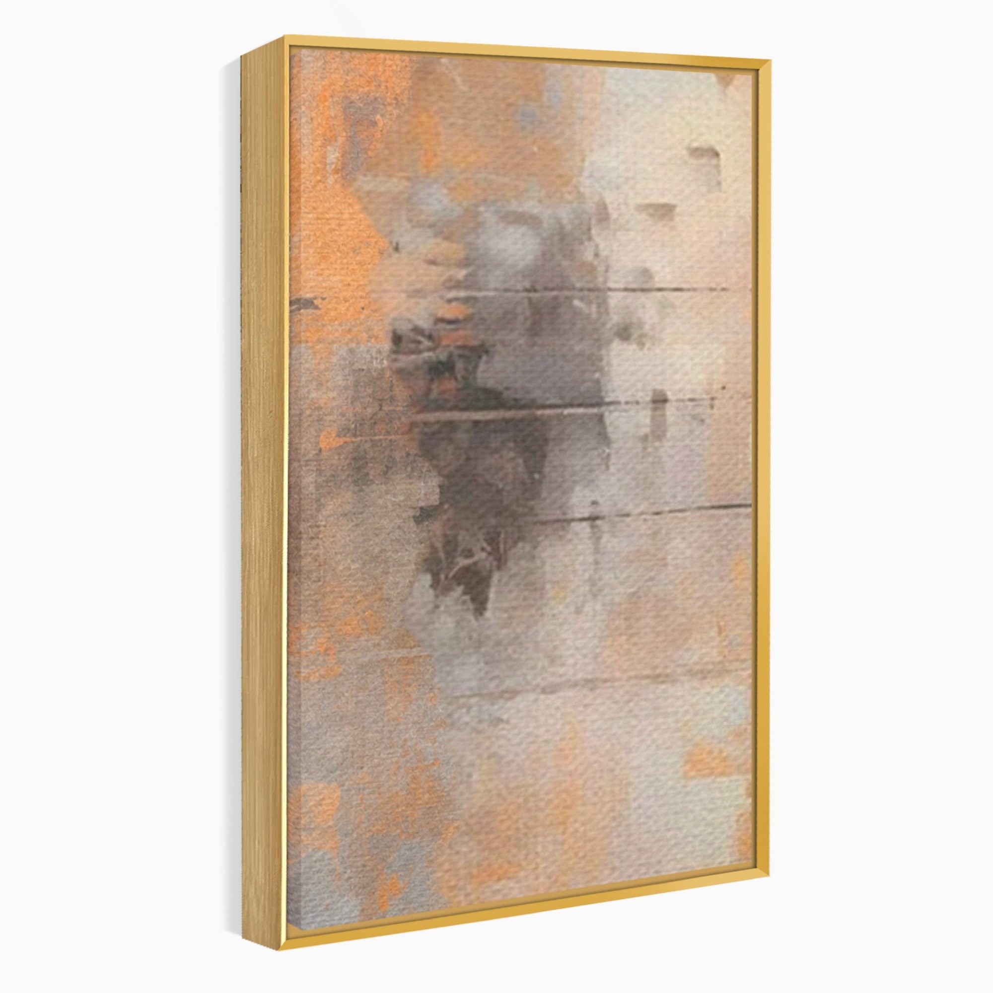 Set 3 Tablouri Canvas Premium LuxCanva® A3-1651, Linie Neagra, Room, Decorativ, Cromatic, Abstract, Living, Culori Vibrante