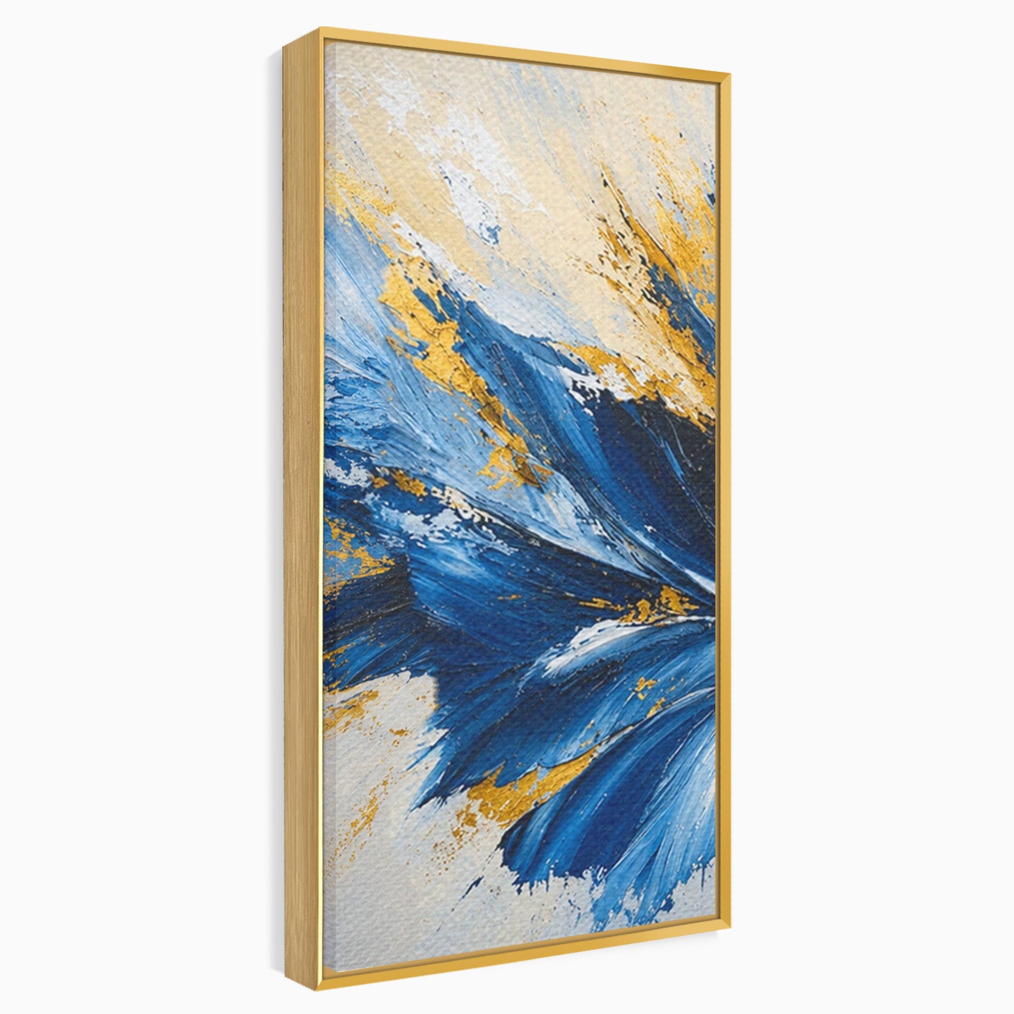 Set 3 Tablouri Canvas Premium LuxCanva® A3-1842, Explozie Abstracta, Abstract, Arta Moderna, Explozie, Living, Birou, Culori Vibrante