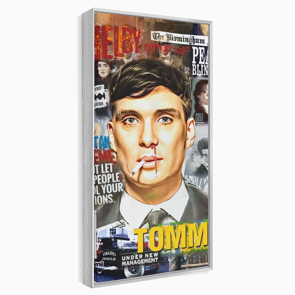 Tablou Canvas Premium LuxCanva® B1012, Peaky Blinders ,  Serial, Motivational, Gangsteri, Culori Vibrante