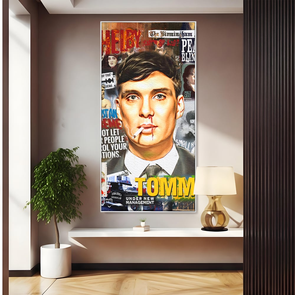 Tablou Canvas Premium LuxCanva® B1012, Peaky Blinders ,  Serial, Motivational, Gangsteri, Culori Vibrante