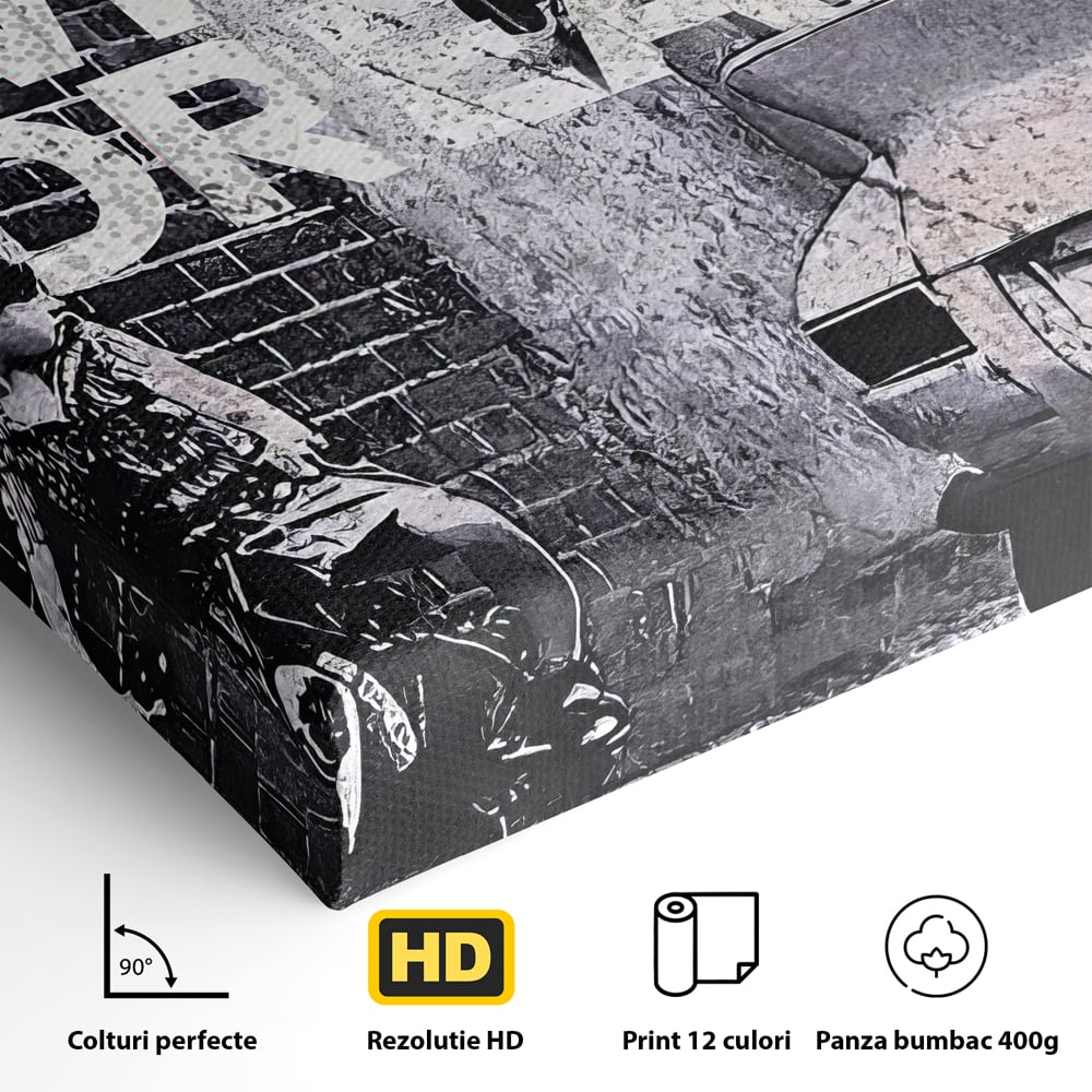 Tablou Canvas Premium LuxCanva® B1021 It's all starts with a dream , Vise, Motivational, Copil, Culori Vibrante