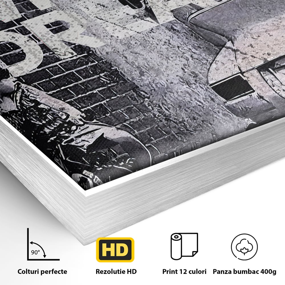 Tablou Canvas Premium LuxCanva® B1021 It's all starts with a dream , Vise, Motivational, Copil, Culori Vibrante
