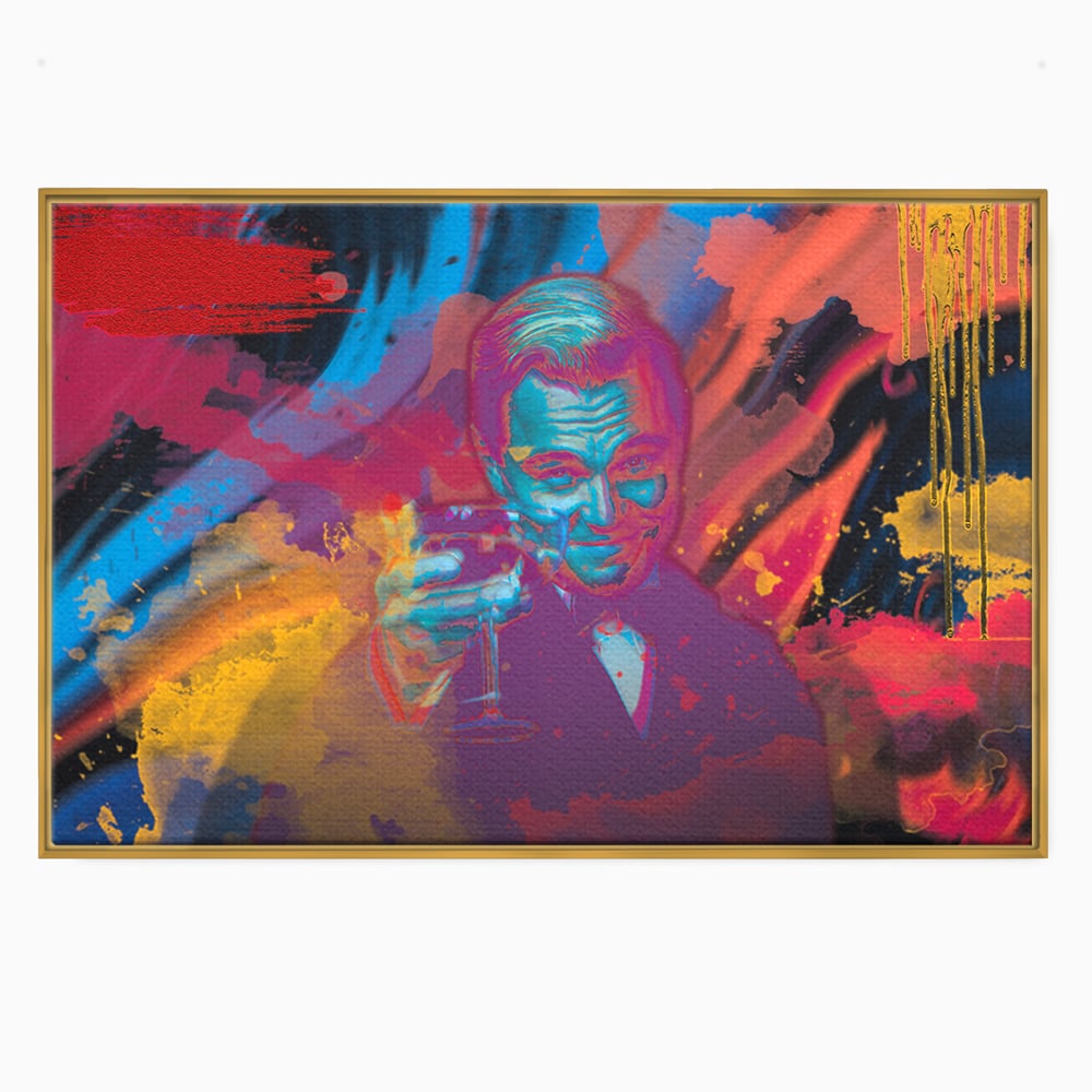 Tablou Canvas Premium LuxCanva® B1024 Marele Gatsby , Filme, Leonardo DiCaprio, Vedete, Filme, Culori Vibrante