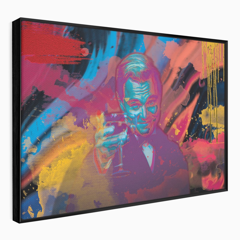 Tablou Canvas Premium LuxCanva® B1024 Marele Gatsby , Filme, Leonardo DiCaprio, Vedete, Filme, Culori Vibrante