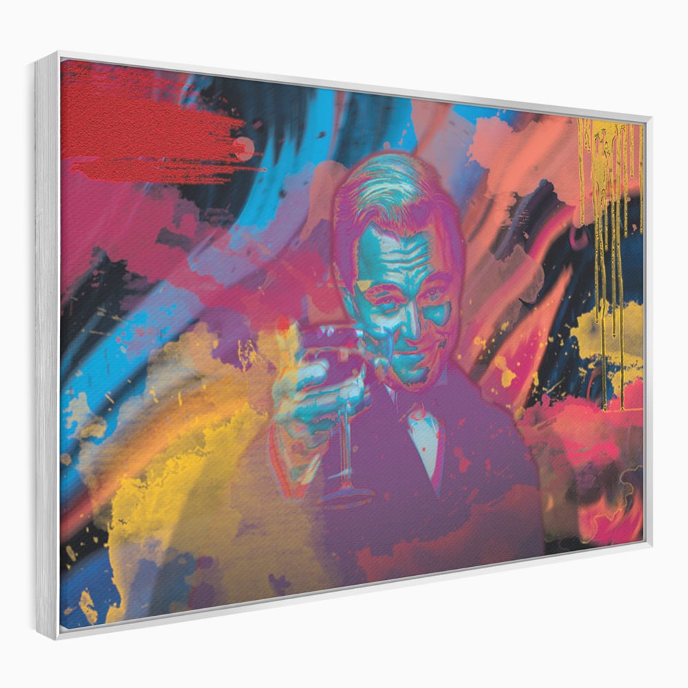 Tablou Canvas Premium LuxCanva® B1024 Marele Gatsby , Filme, Leonardo DiCaprio, Vedete, Filme, Culori Vibrante
