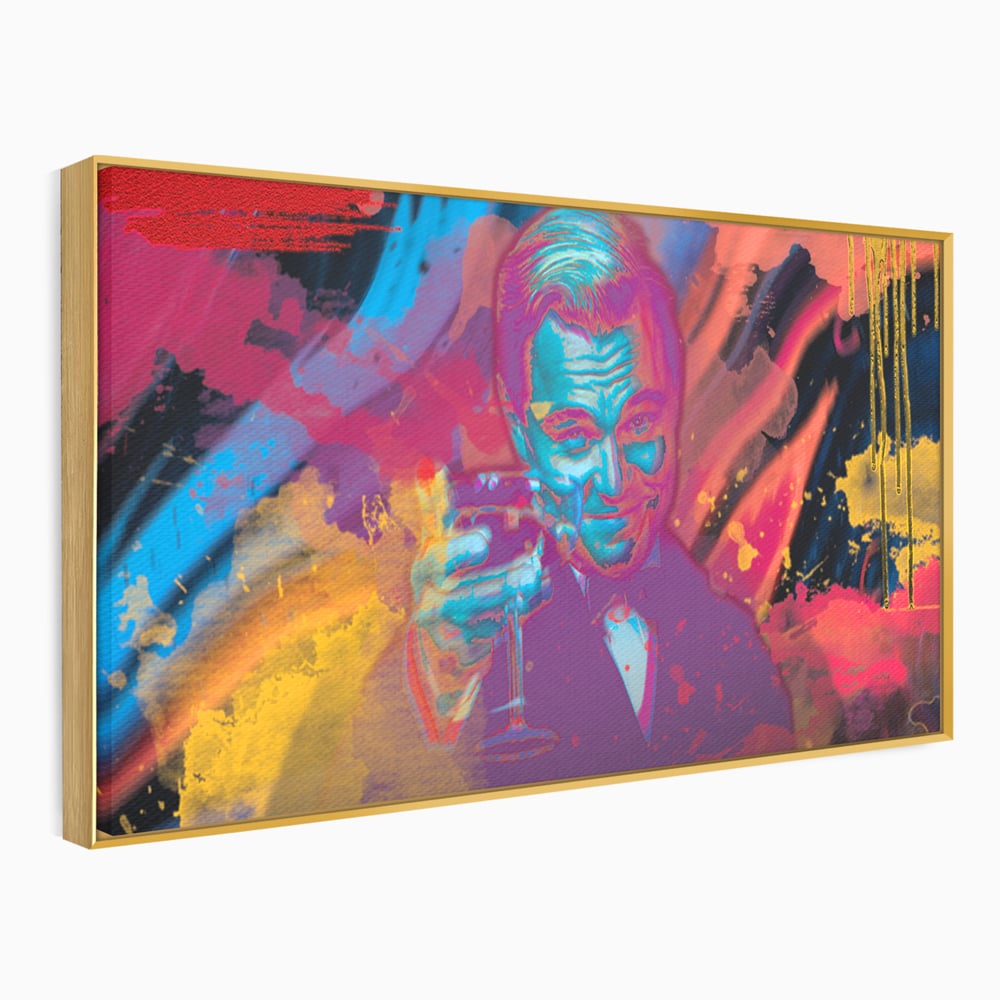 Tablou Canvas Premium LuxCanva® B1024 Marele Gatsby , Filme, Leonardo DiCaprio, Vedete, Filme, Culori Vibrante