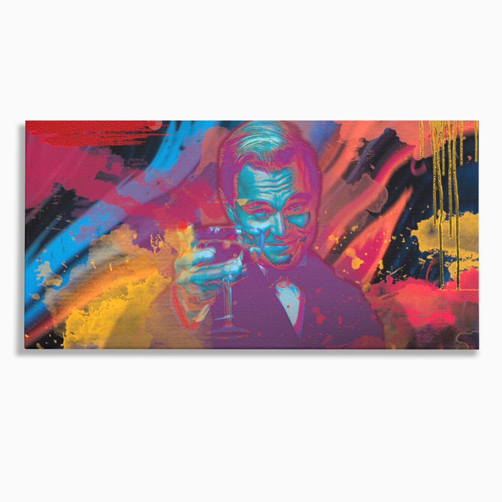 Tablou Canvas Premium LuxCanva® B1024 Marele Gatsby , Filme, Leonardo DiCaprio, Vedete, Filme, Culori Vibrante