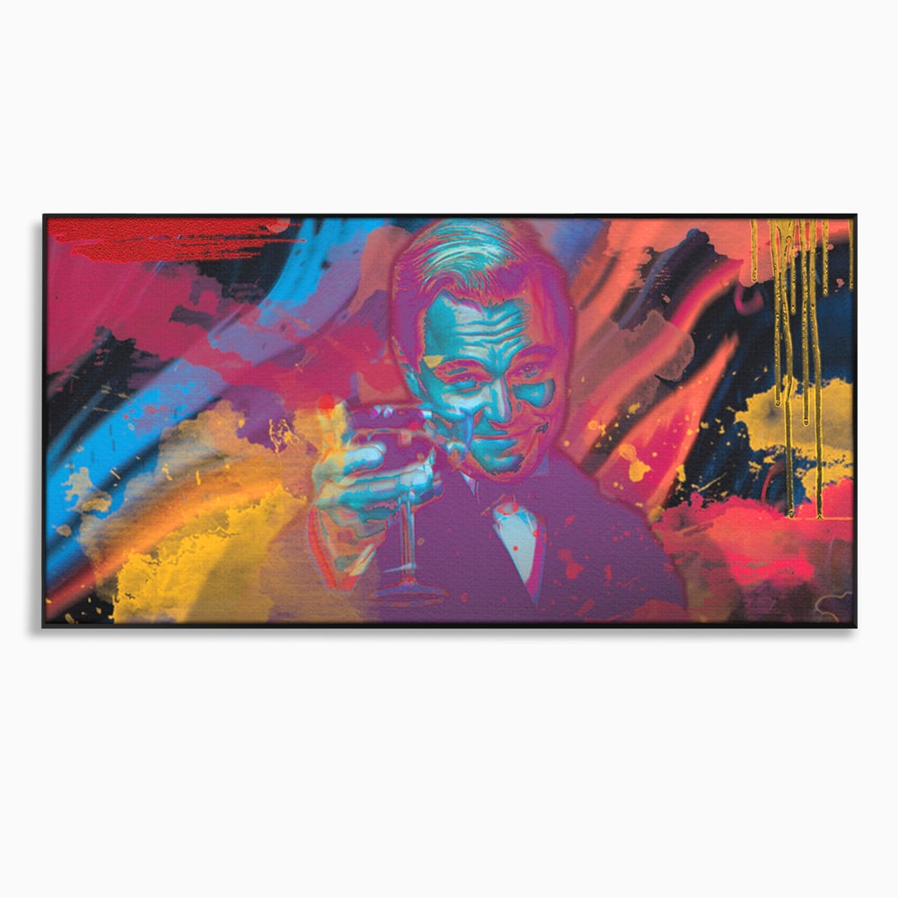 Tablou Canvas Premium LuxCanva® B1024 Marele Gatsby , Filme, Leonardo DiCaprio, Vedete, Filme, Culori Vibrante