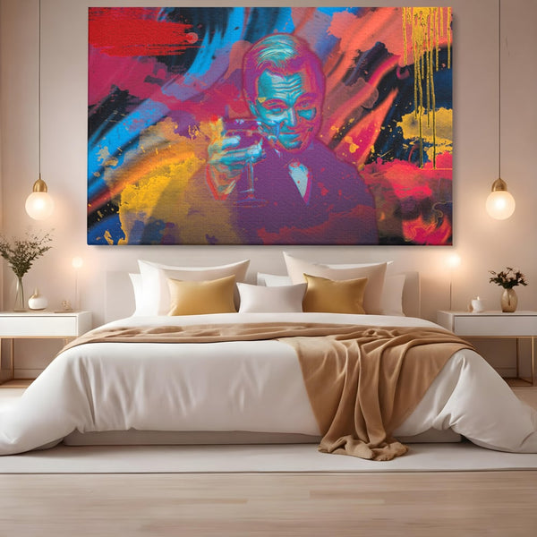 Tablou Canvas Premium LuxCanva® B1024 Marele Gatsby , Filme, Leonardo DiCaprio, Vedete, Filme, Culori Vibrante