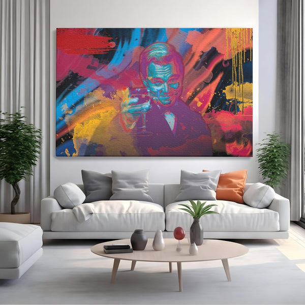 Tablou Canvas Premium LuxCanva® B1024 Marele Gatsby , Filme, Leonardo DiCaprio, Vedete, Filme, Culori Vibrante