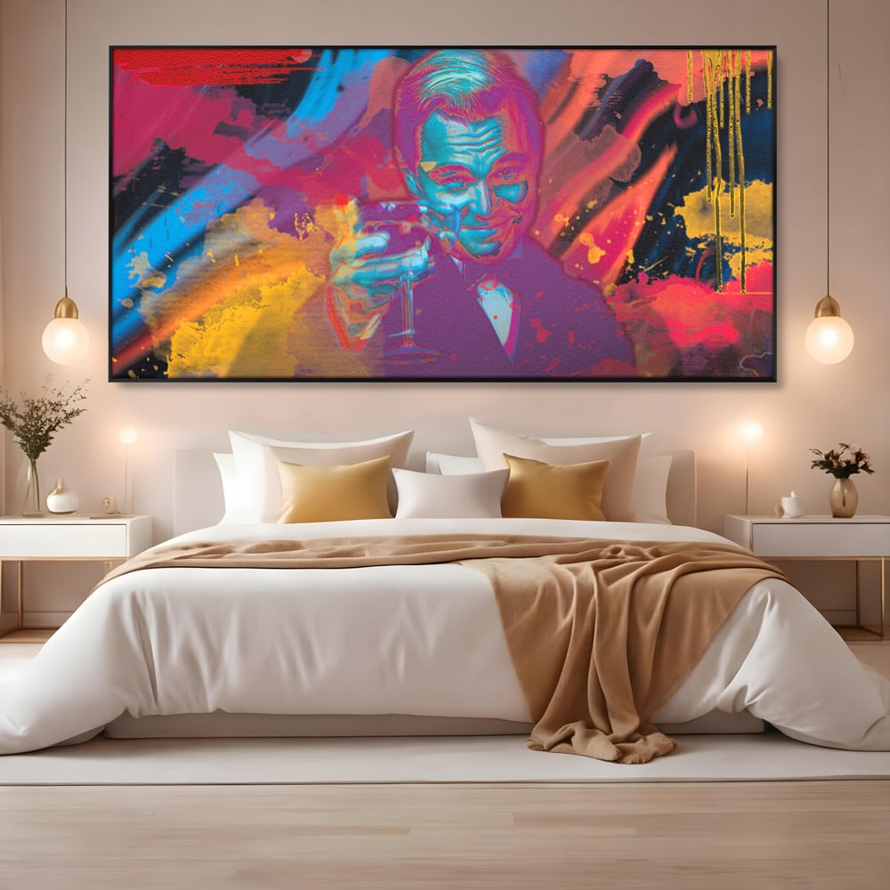 Tablou Canvas Premium LuxCanva® B1024 Marele Gatsby , Filme, Leonardo DiCaprio, Vedete, Filme, Culori Vibrante