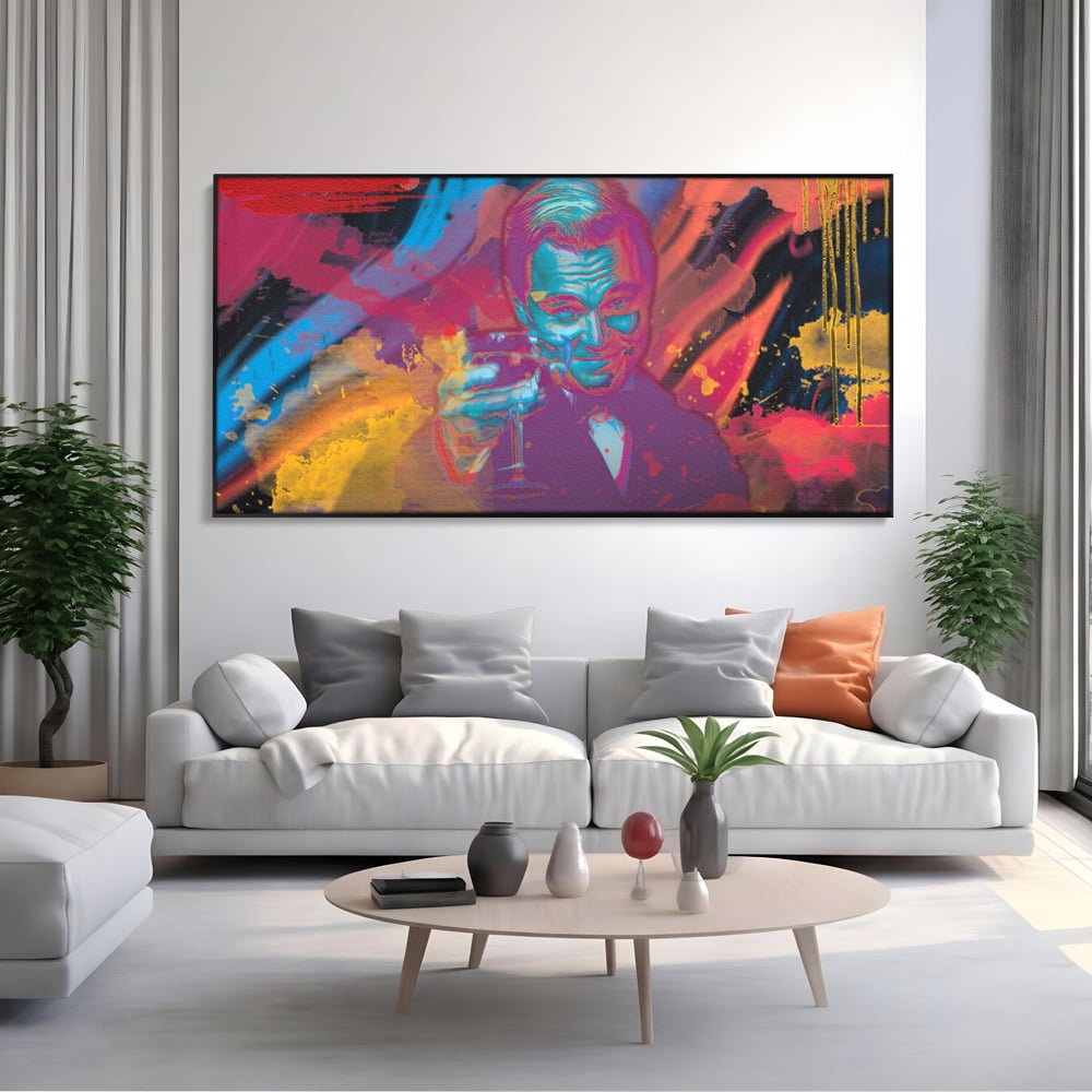 Tablou Canvas Premium LuxCanva® B1024 Marele Gatsby , Filme, Leonardo DiCaprio, Vedete, Filme, Culori Vibrante