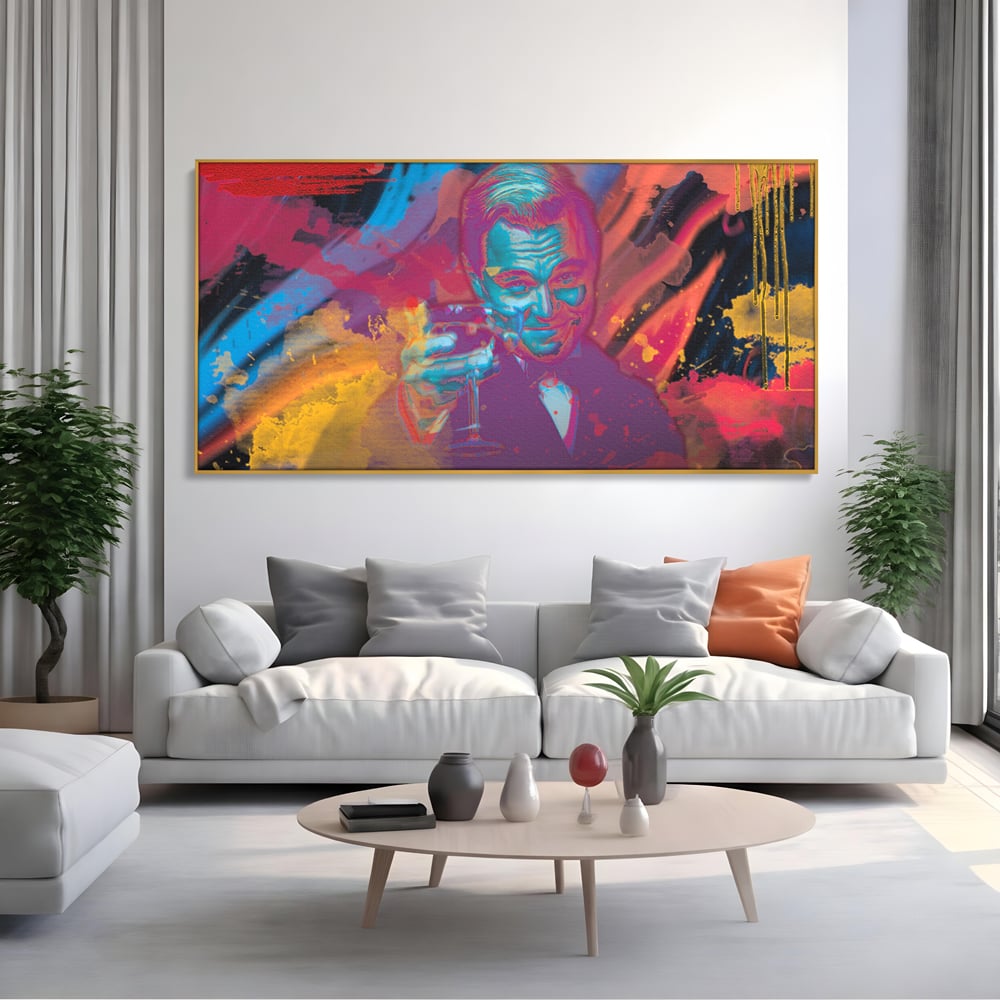 Tablou Canvas Premium LuxCanva® B1024 Marele Gatsby , Filme, Leonardo DiCaprio, Vedete, Filme, Culori Vibrante