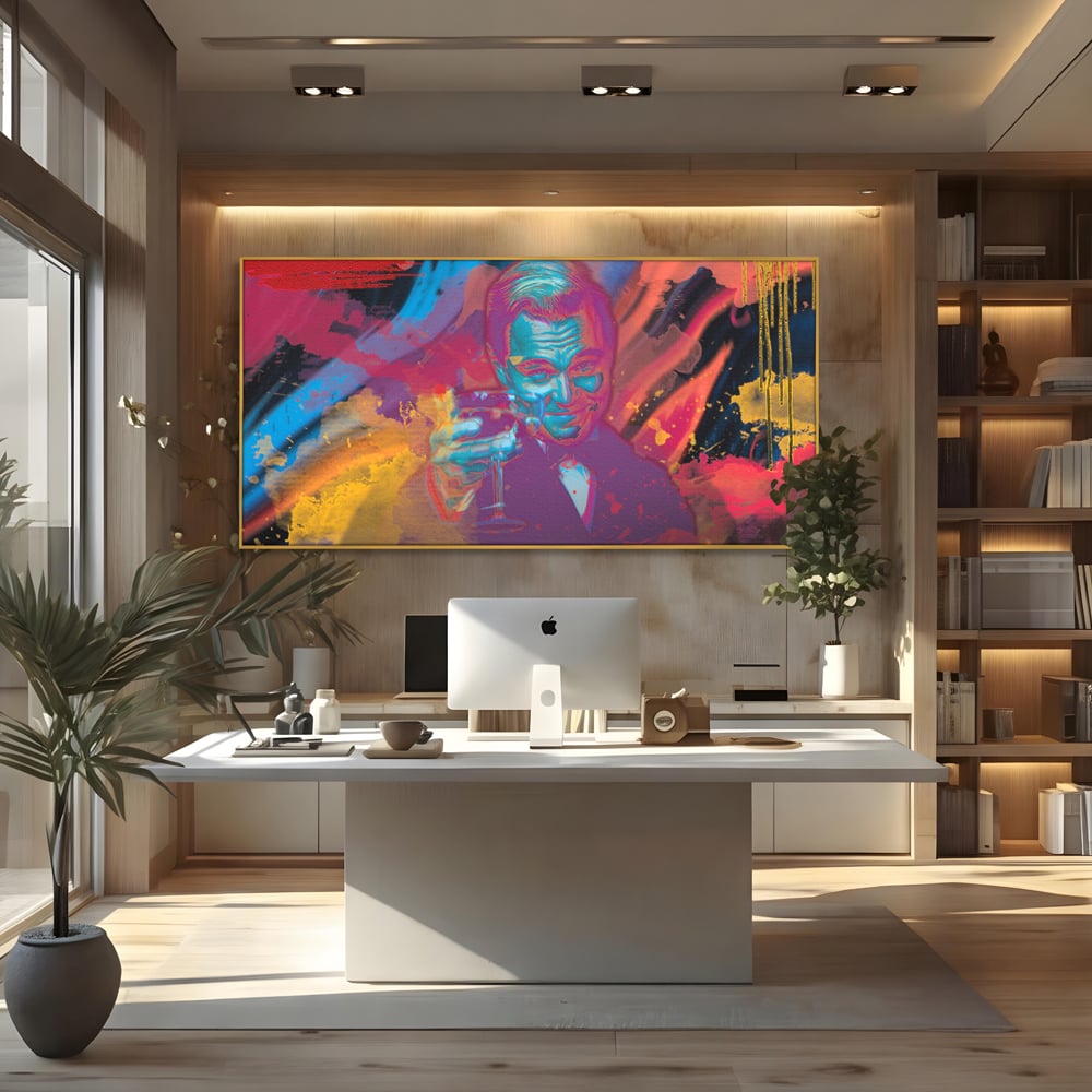 Tablou Canvas Premium LuxCanva® B1024 Marele Gatsby , Filme, Leonardo DiCaprio, Vedete, Filme, Culori Vibrante