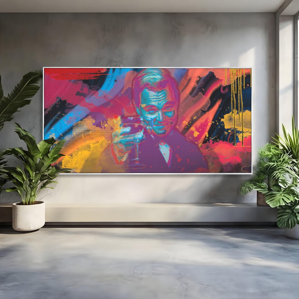 Tablou Canvas Premium LuxCanva® B1024 Marele Gatsby , Filme, Leonardo DiCaprio, Vedete, Filme, Culori Vibrante