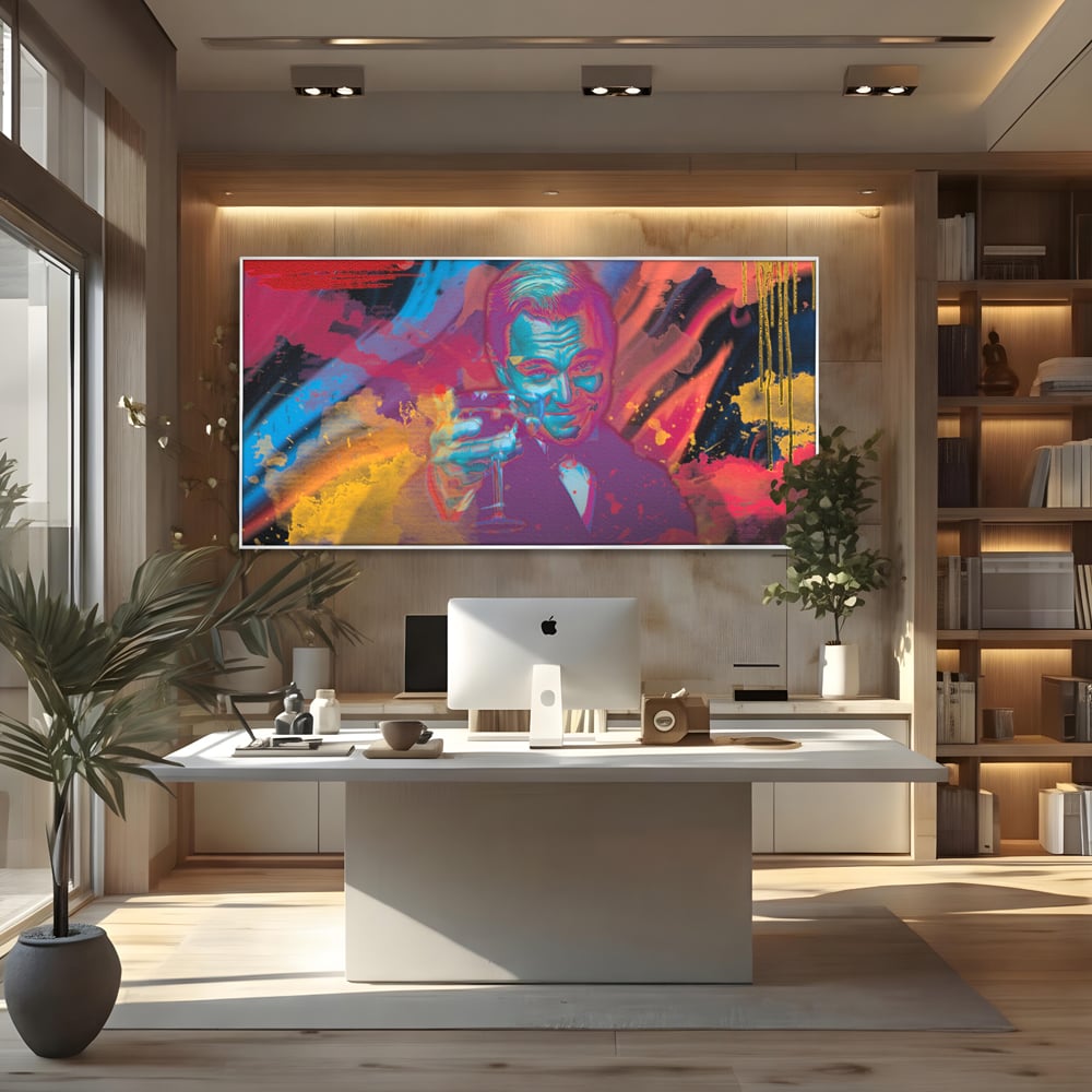 Tablou Canvas Premium LuxCanva® B1024 Marele Gatsby , Filme, Leonardo DiCaprio, Vedete, Filme, Culori Vibrante