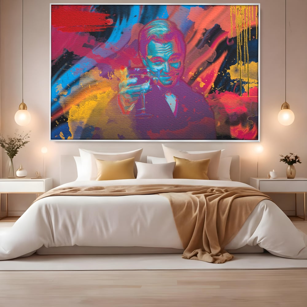 Tablou Canvas Premium LuxCanva® B1024 Marele Gatsby , Filme, Leonardo DiCaprio, Vedete, Filme, Culori Vibrante