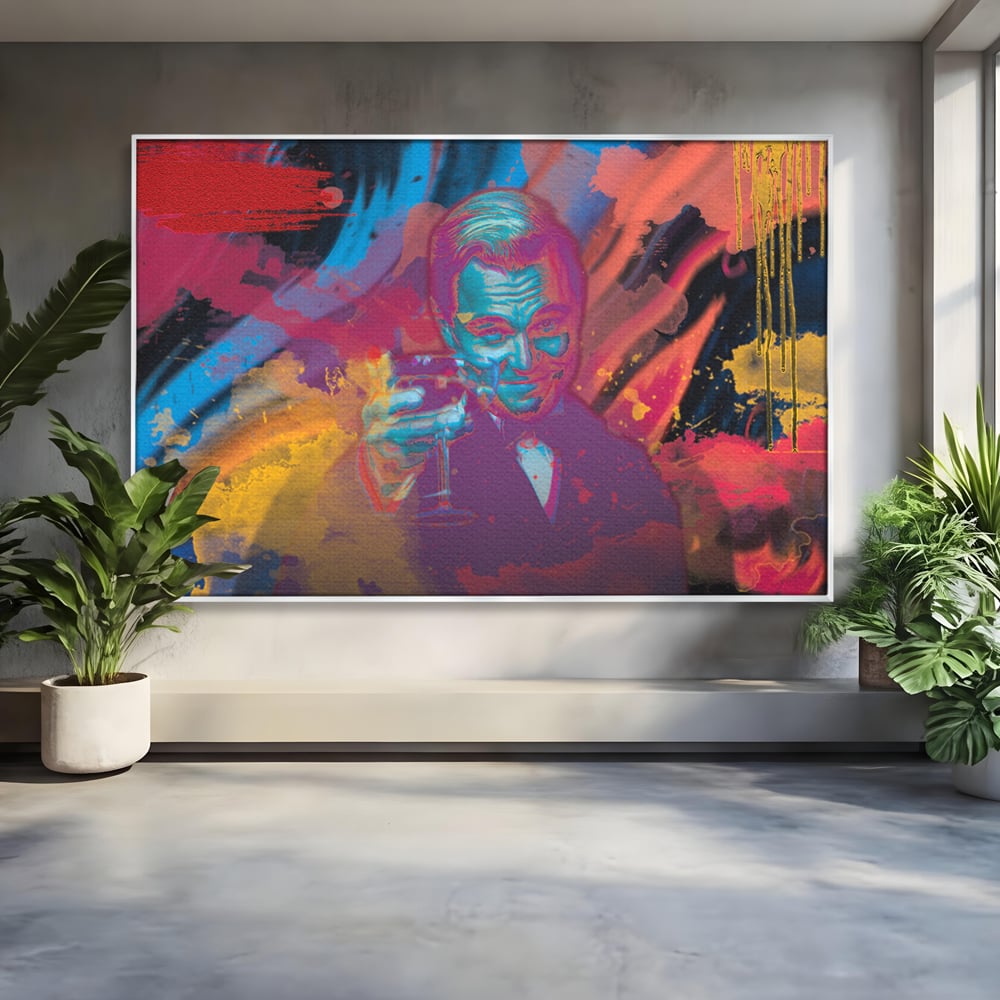 Tablou Canvas Premium LuxCanva® B1024 Marele Gatsby , Filme, Leonardo DiCaprio, Vedete, Filme, Culori Vibrante