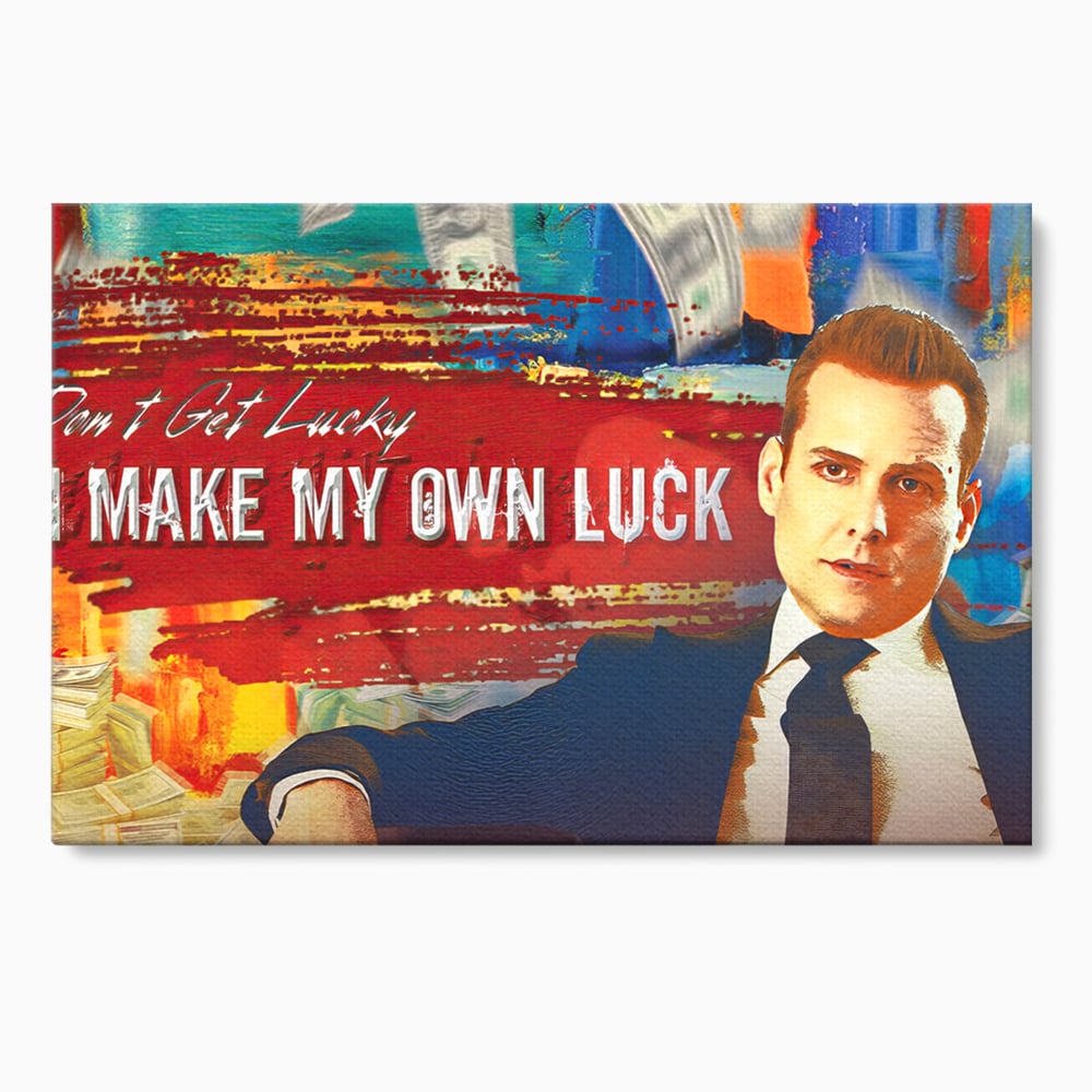 Tablou Canvas Premium LuxCanva® B1029, Harvey Specter , Decorativ, Serial, Suits, Actori, Inspirational, Culori Vibrante