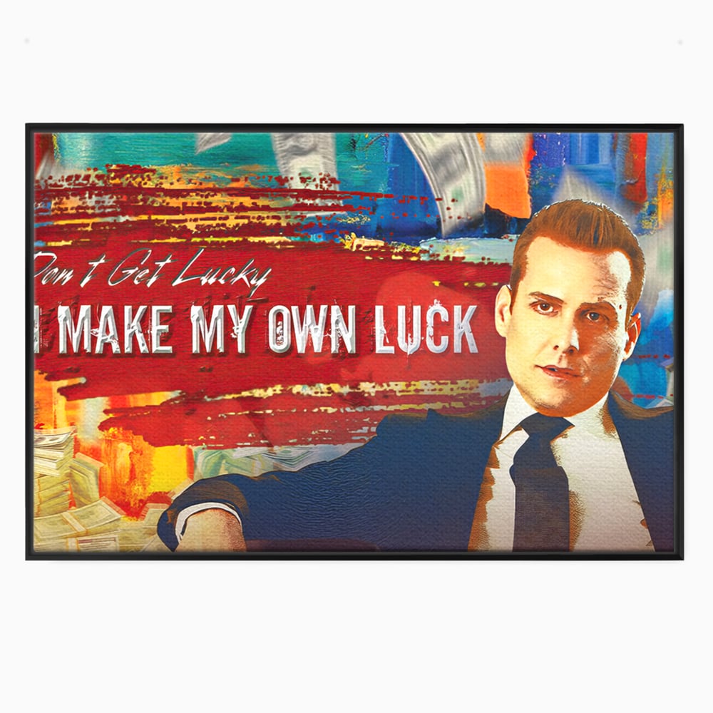 Tablou Canvas Premium LuxCanva® B1029, Harvey Specter , Decorativ, Serial, Suits, Actori, Inspirational, Culori Vibrante