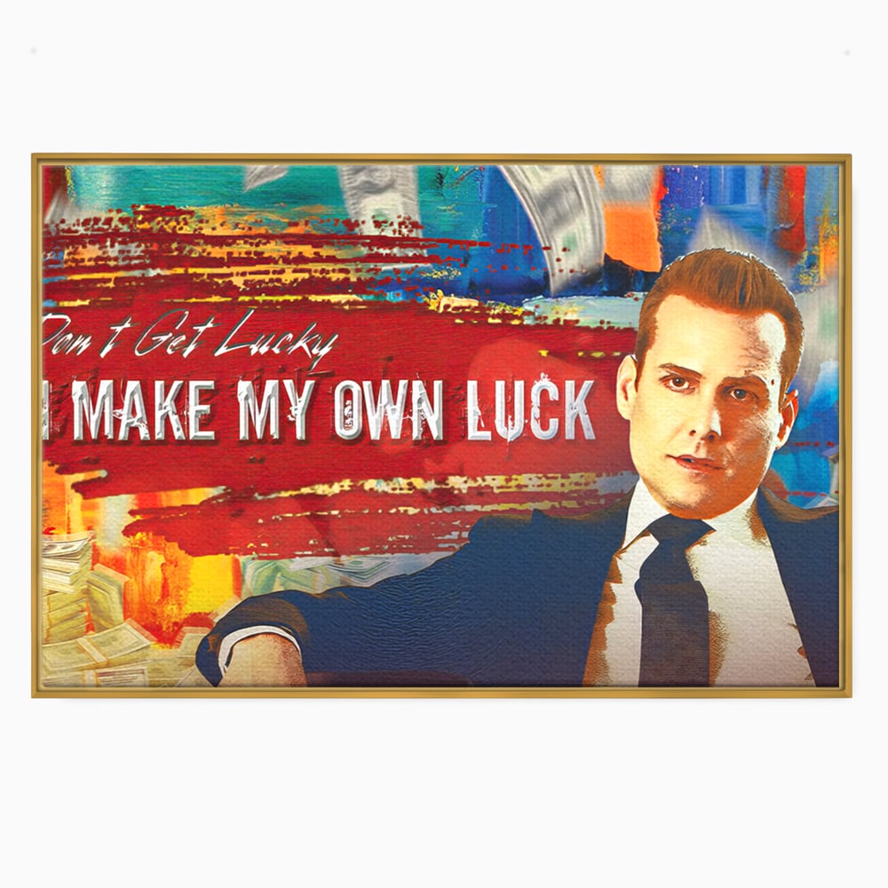 Tablou Canvas Premium LuxCanva® B1029, Harvey Specter , Decorativ, Serial, Suits, Actori, Inspirational, Culori Vibrante