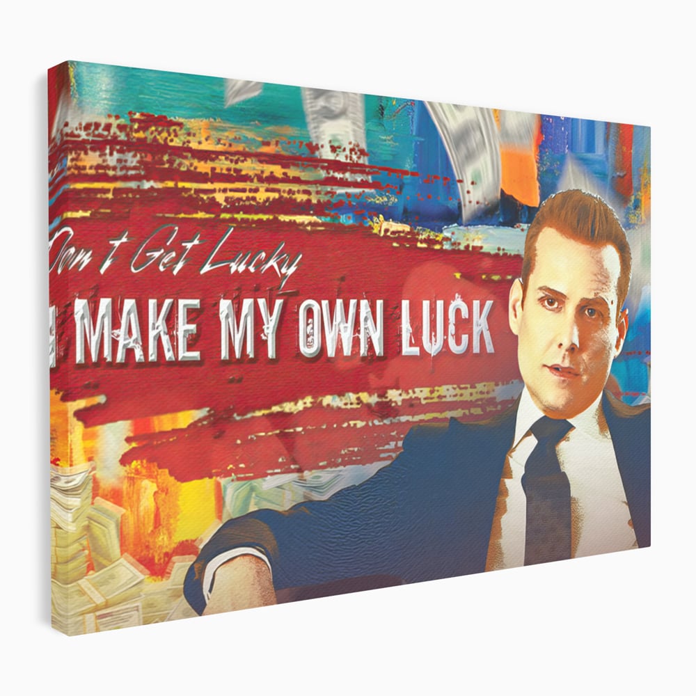Tablou Canvas Premium LuxCanva® B1029, Harvey Specter , Decorativ, Serial, Suits, Actori, Inspirational, Culori Vibrante