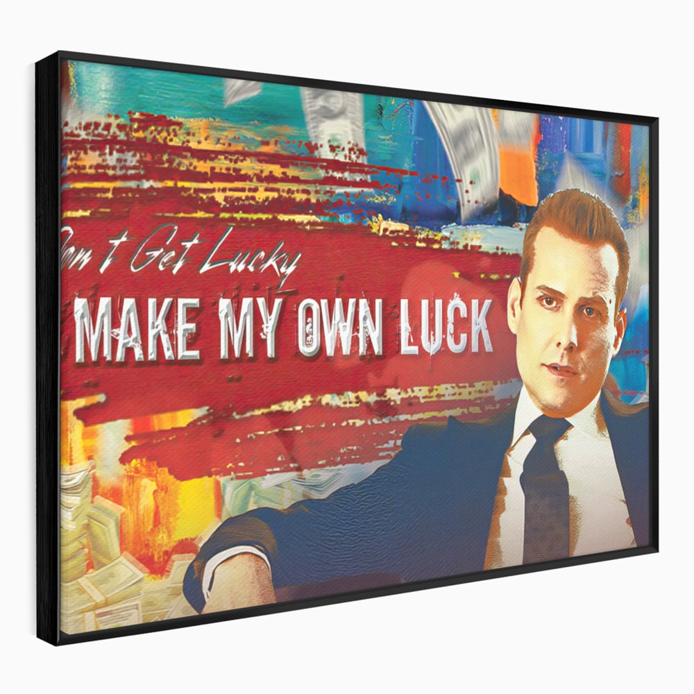 Tablou Canvas Premium LuxCanva® B1029, Harvey Specter , Decorativ, Serial, Suits, Actori, Inspirational, Culori Vibrante