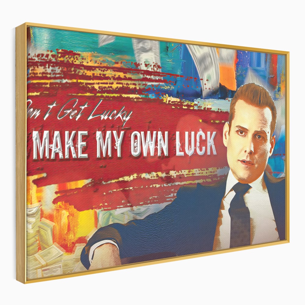 Tablou Canvas Premium LuxCanva® B1029, Harvey Specter , Decorativ, Serial, Suits, Actori, Inspirational, Culori Vibrante