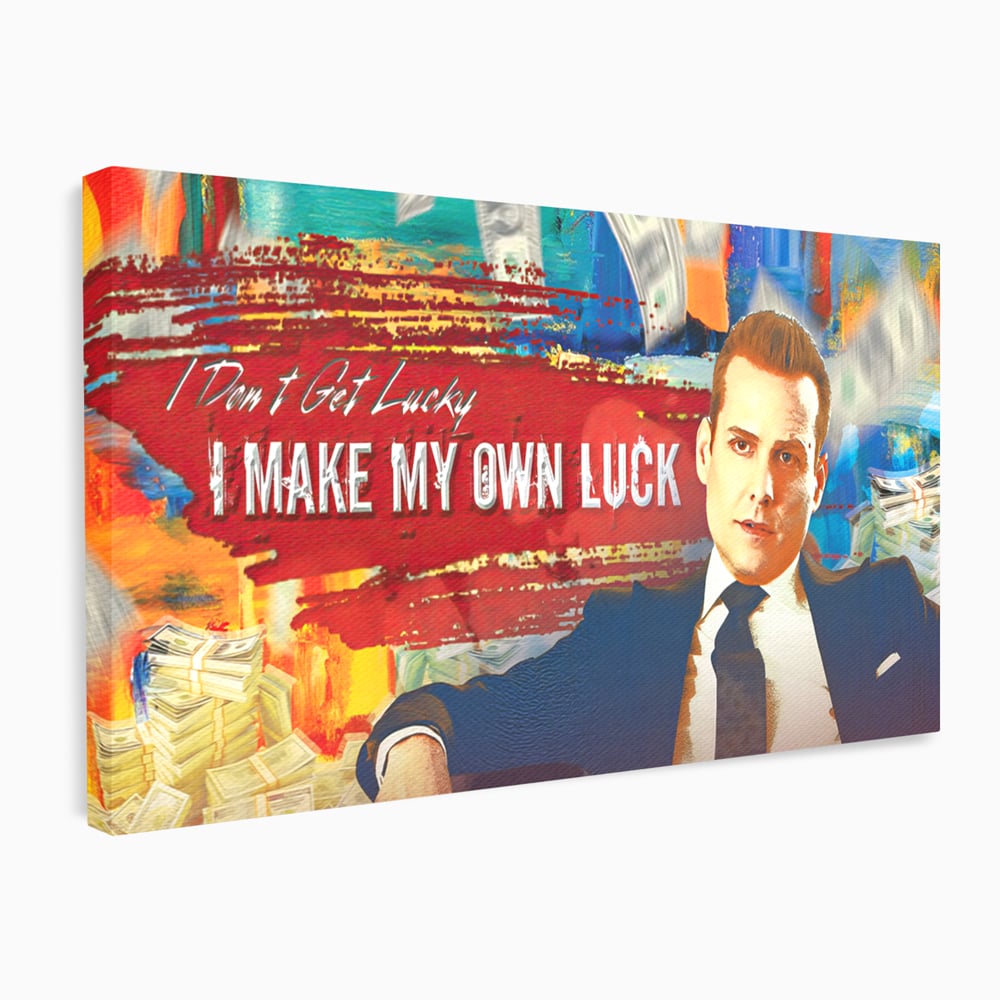 Tablou Canvas Premium LuxCanva® B1029, Harvey Specter , Decorativ, Serial, Suits, Actori, Inspirational, Culori Vibrante