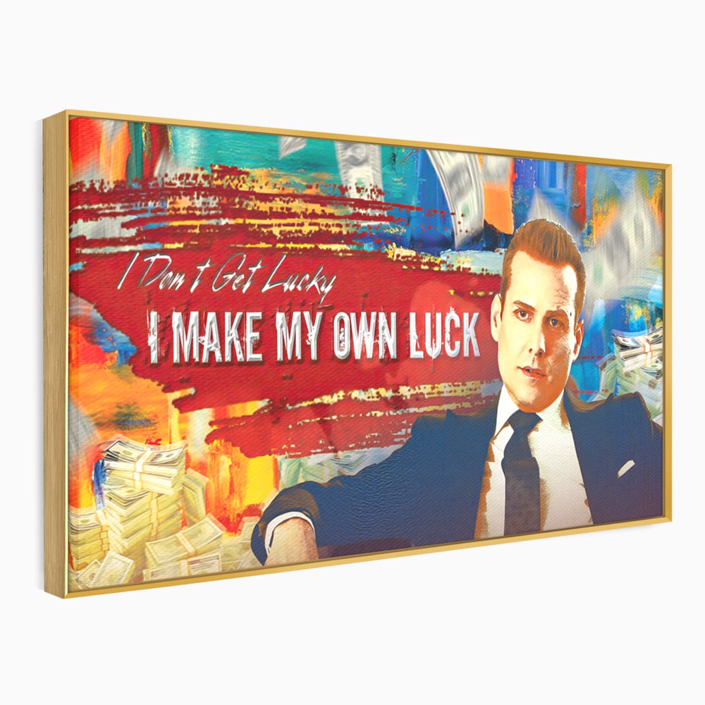Tablou Canvas Premium LuxCanva® B1029, Harvey Specter , Decorativ, Serial, Suits, Actori, Inspirational, Culori Vibrante