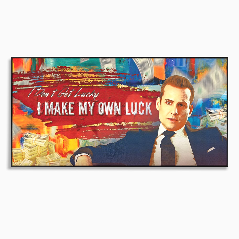 Tablou Canvas Premium LuxCanva® B1029, Harvey Specter , Decorativ, Serial, Suits, Actori, Inspirational, Culori Vibrante