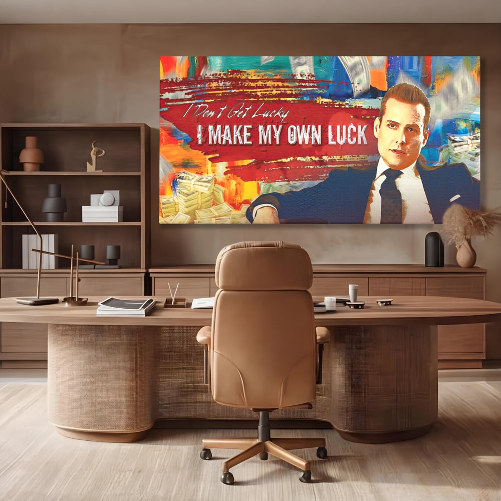 Tablou Canvas Premium LuxCanva® B1029, Harvey Specter , Decorativ, Serial, Suits, Actori, Inspirational, Culori Vibrante