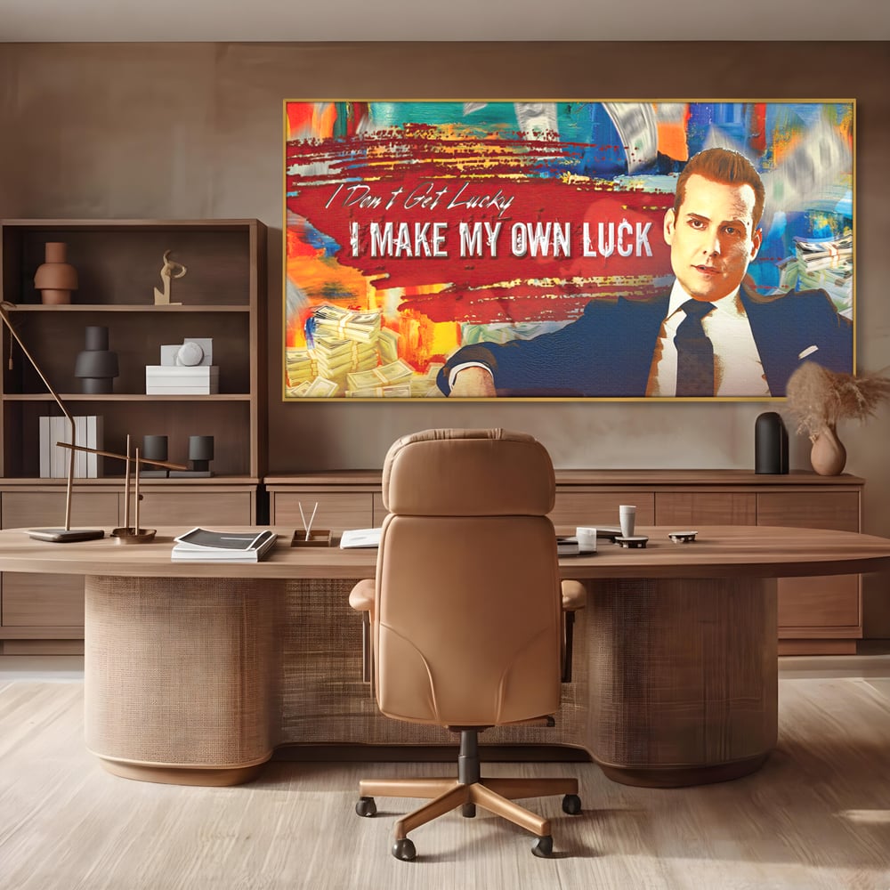 Tablou Canvas Premium LuxCanva® B1029, Harvey Specter , Decorativ, Serial, Suits, Actori, Inspirational, Culori Vibrante