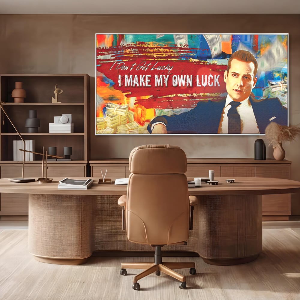 Tablou Canvas Premium LuxCanva® B1029, Harvey Specter , Decorativ, Serial, Suits, Actori, Inspirational, Culori Vibrante