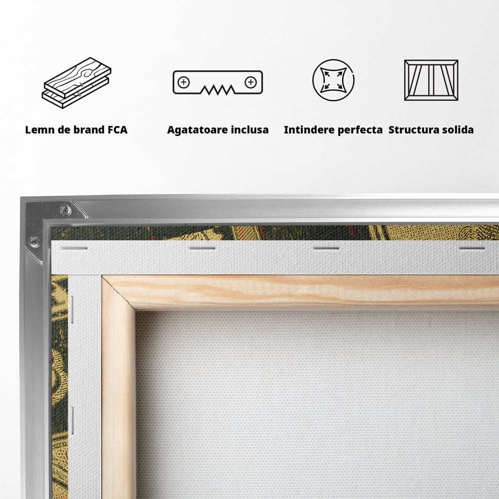 Tablou Canvas Premium LuxCanva® B1031, Living For Flawless , Decorativ, Inspirational, Viata, Motivational, Culori Vibrante