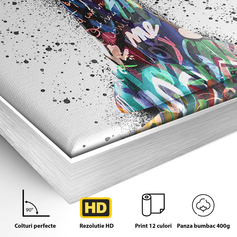 Tablou Canvas Premium LuxCanva® B1048, Chess Queen , Dormitor, Living, Iubire, Regina, Sah, Bella, Multicolor, Culori Vibrante