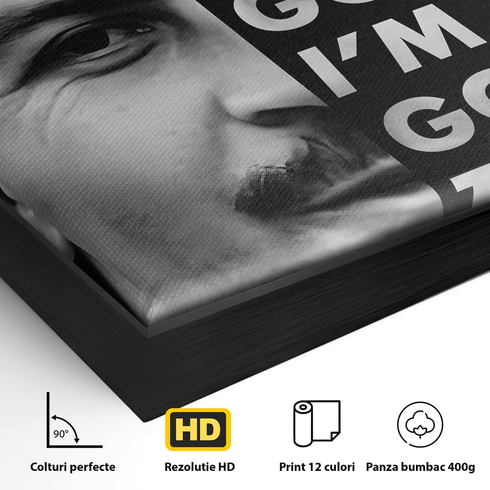Tablou Canvas Premium LuxCanva® B1051, Pablo Escobar , Birou, Columbia, Baron, Escobar, Culori Vibrante