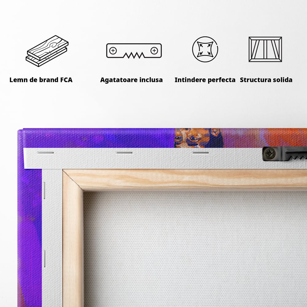 Tablou Canvas Premium LuxCanva® B1052, Kobe Bryant , Camera copii, Lakers, Baschetbalist, American, NBA, Culori Vibrante