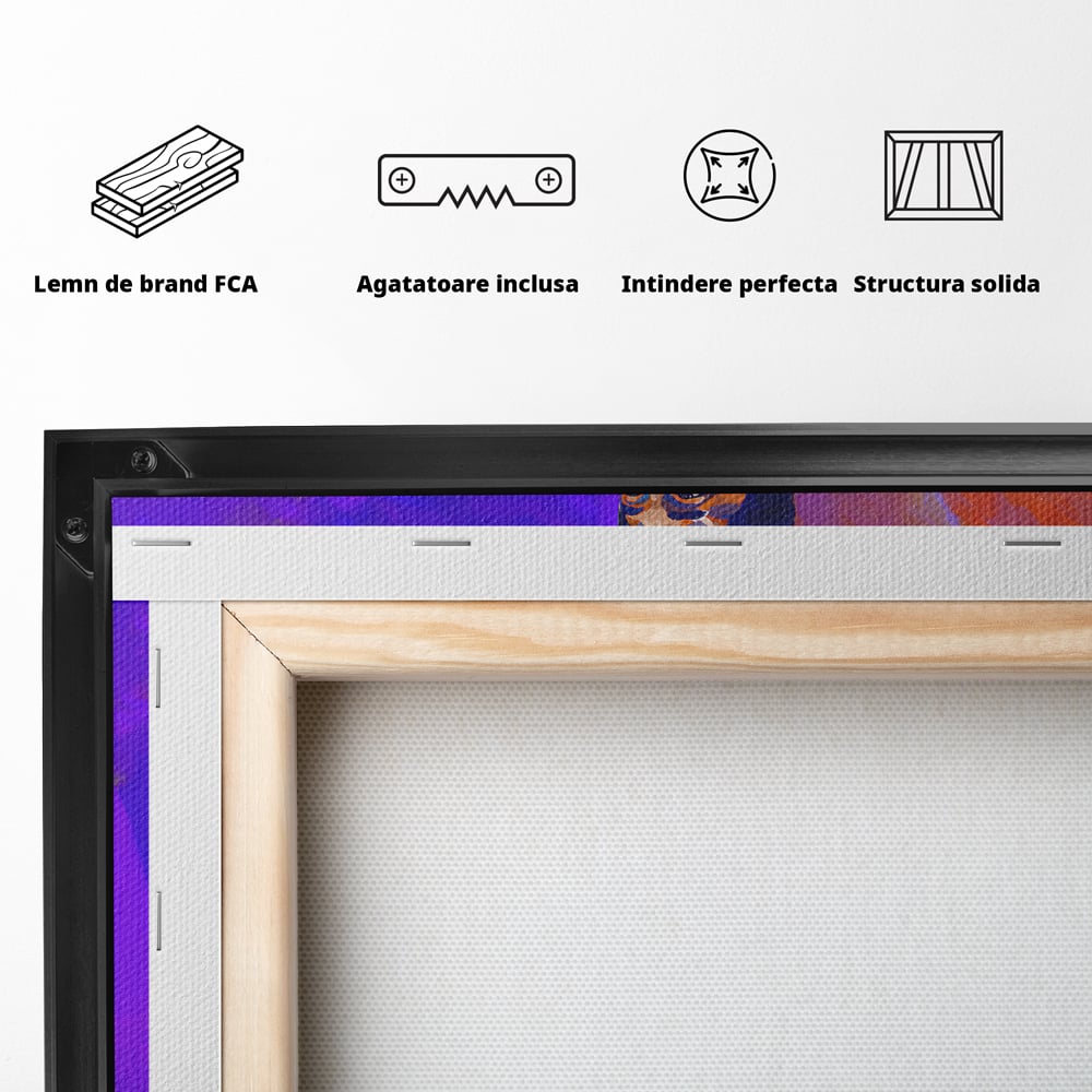 Tablou Canvas Premium LuxCanva® B1052, Kobe Bryant , Camera copii, Lakers, Baschetbalist, American, NBA, Culori Vibrante