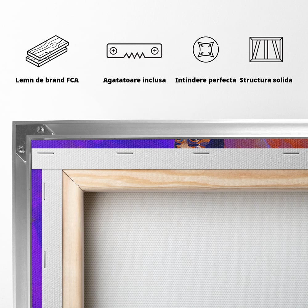 Tablou Canvas Premium LuxCanva® B1052, Kobe Bryant , Camera copii, Lakers, Baschetbalist, American, NBA, Culori Vibrante