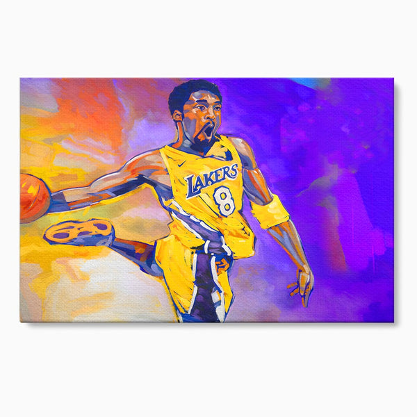 Tablou Canvas Premium LuxCanva® B1052, Kobe Bryant , Camera copii, Lakers, Baschetbalist, American, NBA, Culori Vibrante