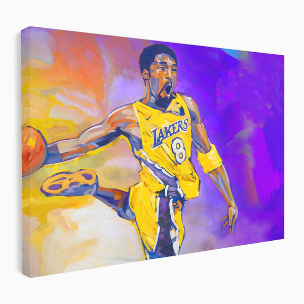 Tablou Canvas Premium LuxCanva® B1052, Kobe Bryant , Camera copii, Lakers, Baschetbalist, American, NBA, Culori Vibrante
