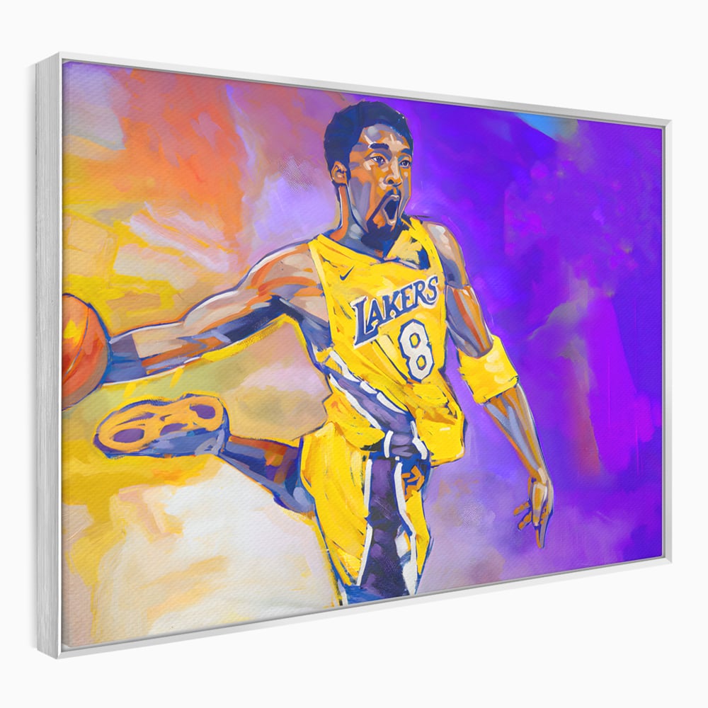 Tablou Canvas Premium LuxCanva® B1052, Kobe Bryant , Camera copii, Lakers, Baschetbalist, American, NBA, Culori Vibrante
