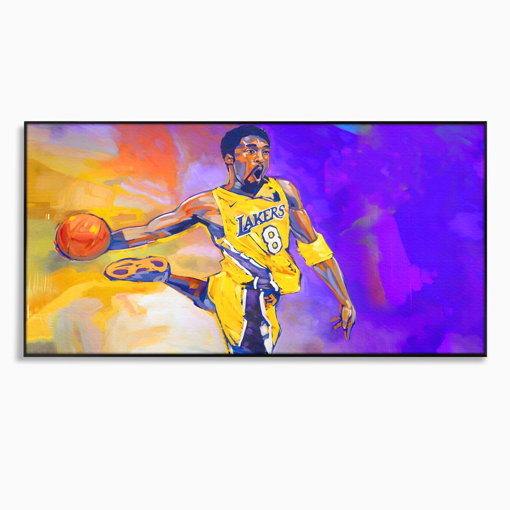Tablou Canvas Premium LuxCanva® B1052, Kobe Bryant , Camera copii, Lakers, Baschetbalist, American, NBA, Culori Vibrante
