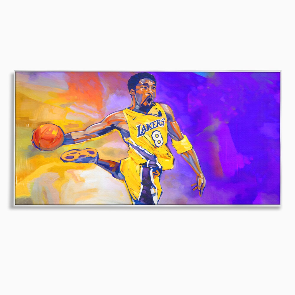 Tablou Canvas Premium LuxCanva® B1052, Kobe Bryant , Camera copii, Lakers, Baschetbalist, American, NBA, Culori Vibrante