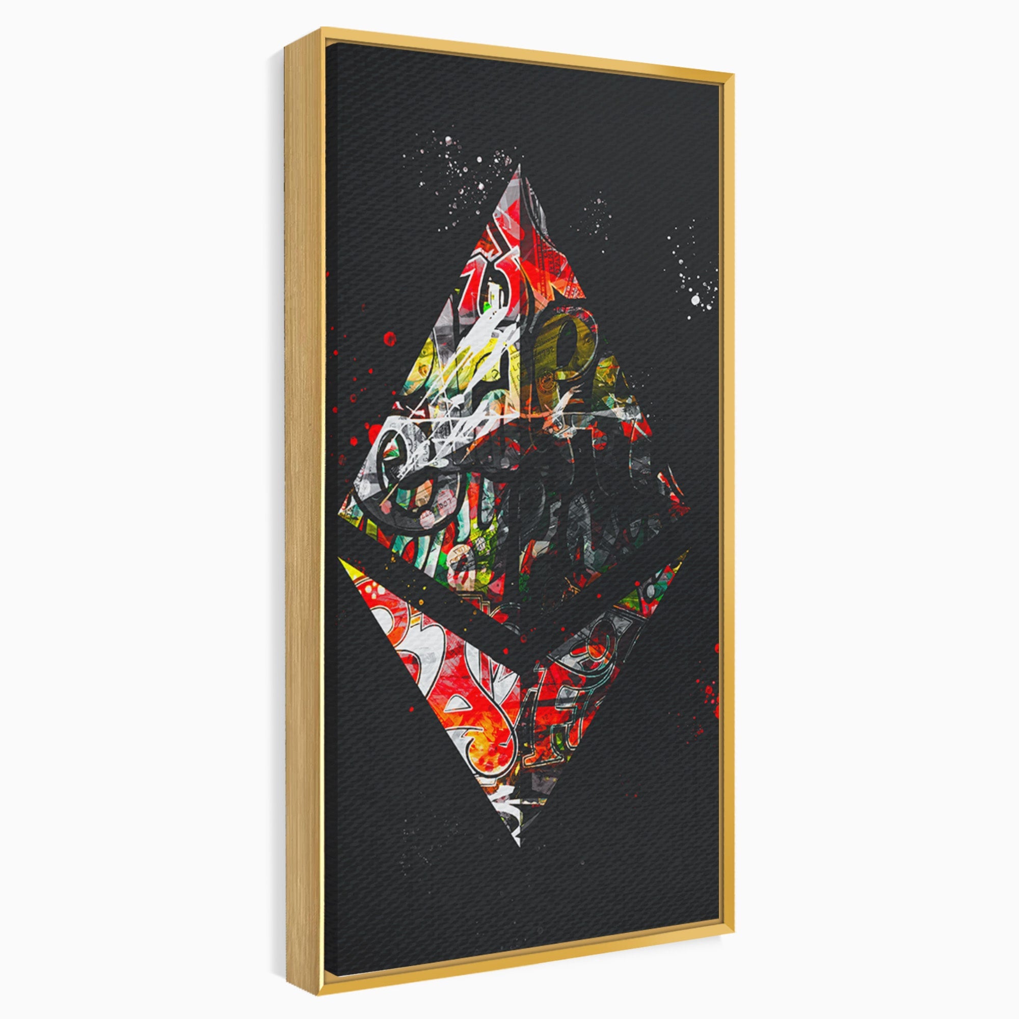 Tablou Canvas Premium LuxCanva® B1056, Geometrie Urbana Abstracta, Geometrie, Abstract, Urban, Living, Birou, Culori Vibrante
