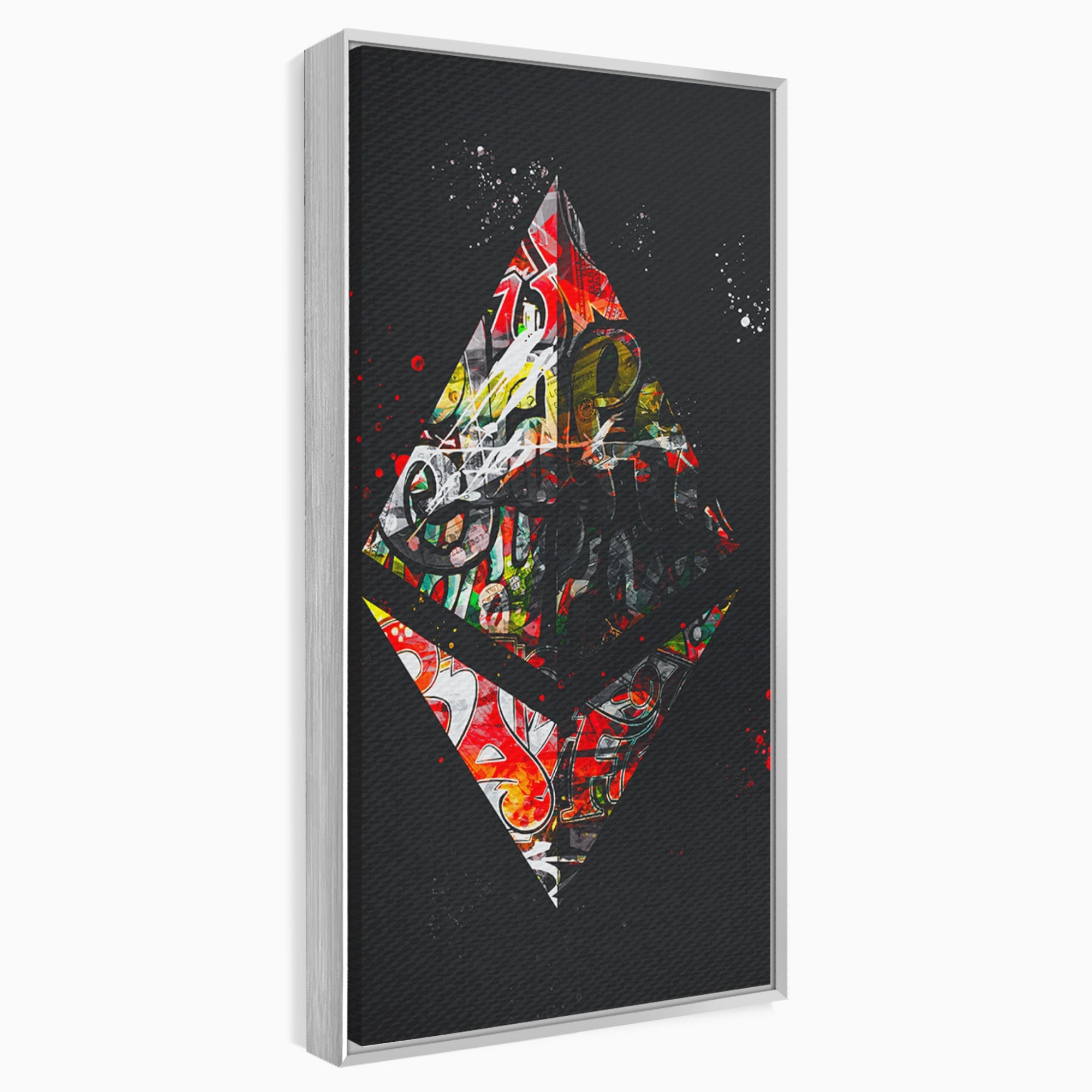 Tablou Canvas Premium LuxCanva® B1056, Geometrie Urbana Abstracta, Geometrie, Abstract, Urban, Living, Birou, Culori Vibrante