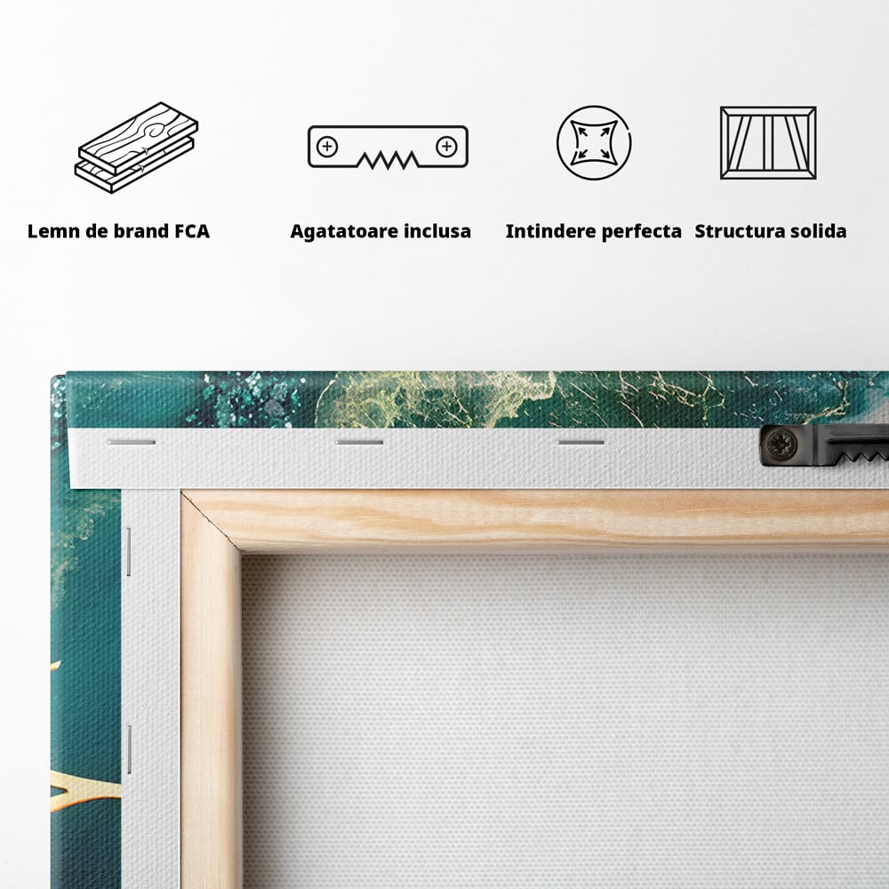 Tablou Canvas Premium LuxCanva® B1072, Cuvinte Araba ,  Decorativ, Birou, Araba, Cuvinte, Abstract, Living, Colorat