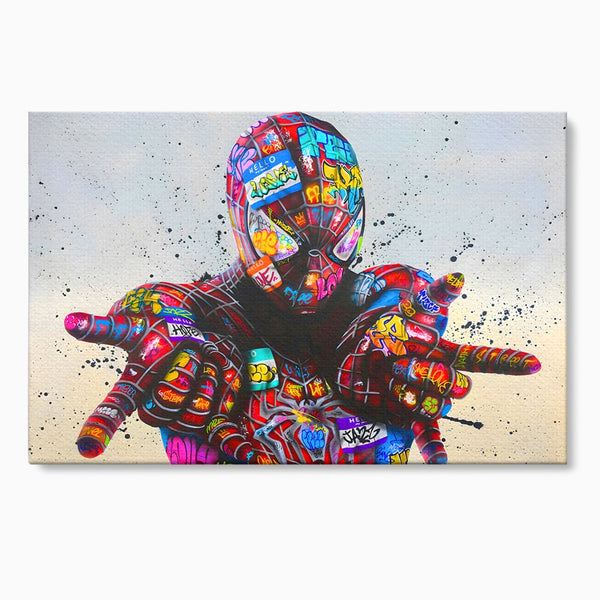 Tablou Canvas Premium, LuxCanva® B1074, The Amazing Spider-Man, Decorativ, Camera Copil, Personaj, Supererou, Marvel, Culori Vibrante