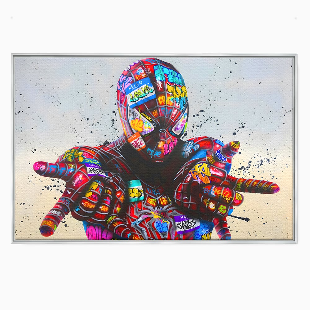 Tablou Canvas Premium, LuxCanva® B1074, The Amazing Spider-Man, Decorativ, Camera Copil, Personaj, Supererou, Marvel, Culori Vibrante